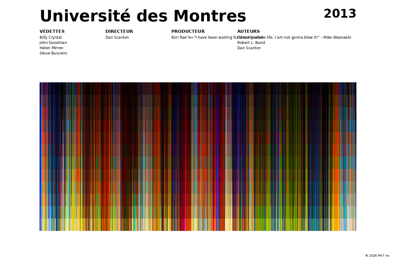 Aperçu de l’affiche pour Université des Montres